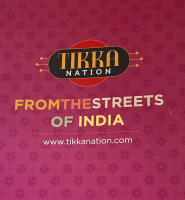 Dining out at Tikkanation